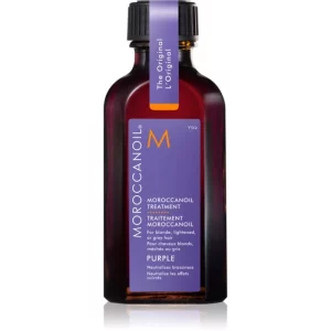 Moroccanoil Treatment Purple olio nutriente per capelli biondi e grigi 50 ml