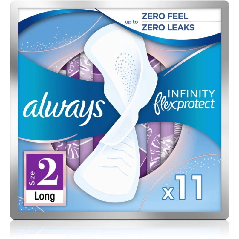 Always Infinity Long Size 2 assorbenti 11 pz