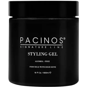 Pacinos Siganture Line Styling Gel gel per capelli brillante per uomo 500 ml