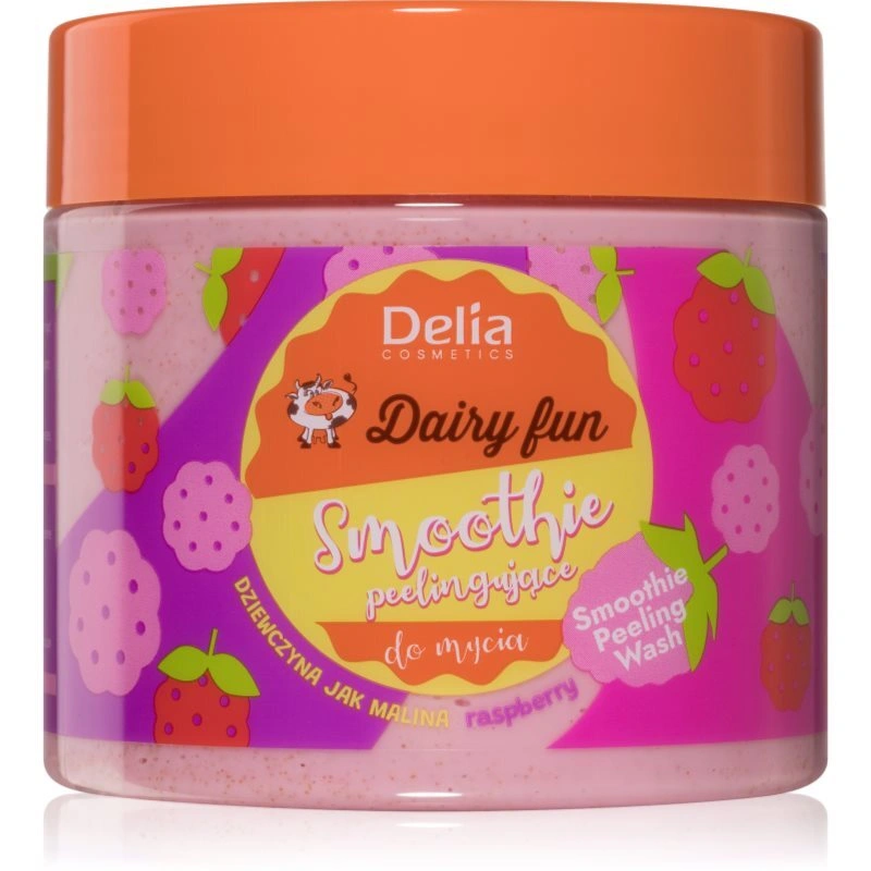Delia Cosmetics Dairy Fun scrub corpo Raspberry 350 g