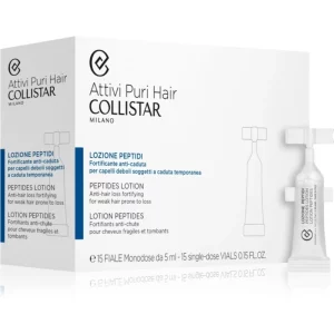 Collistar Hair Peptides Lotion Anti-hair Loss olio per capelli con peptidi 15x5 ml