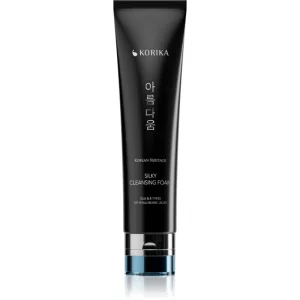 KORIKA Korean Heritage Silk & 8 Types of Hyaluronic Acid Silky Cleansing Foam mousse detergente effetto idratante 150 ml