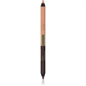 Estée Lauder Smoke & Brighten Kajal Eyeliner Duo matita per gli occhi di kajal colore Bordeaux / Ivory 1 g