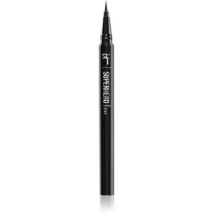 IT Cosmetics Superhero Liquid Eyeliner eyeliner in pennarello da donna Black 0.55 ml