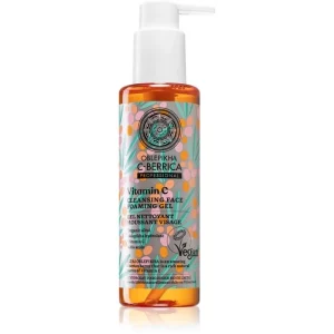 Natura Siberica Oblepikha C-Berrica gel detergente in schiuma per il viso 145 ml
