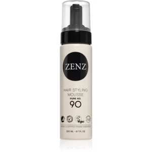 ZENZ Organic Pure No. 90 fissante in mousse per la termoprotezione dei capelli 200 ml