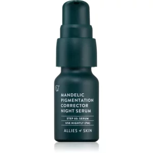 Allies of Skin Mandelic siero notte per unificare il tono della pelle 8 ml
