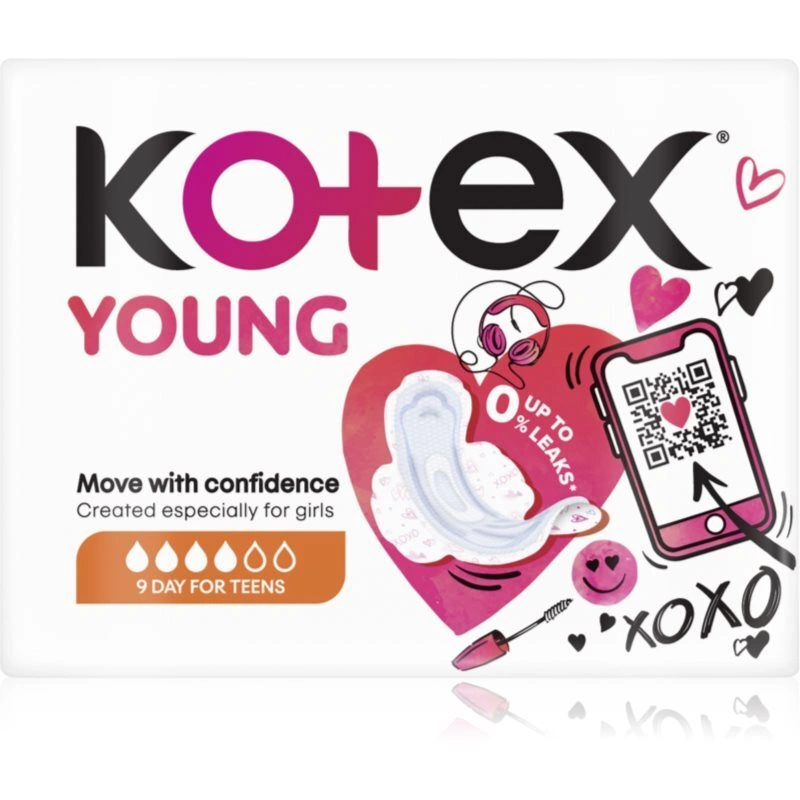 Kotex Young Day assorbenti 9 pz