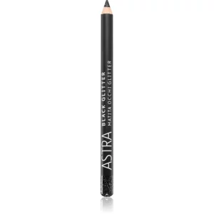 Astra Make-up Black Glitter eyeliner glitter in matita colore Deep Black 1,1 g