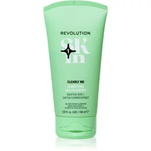Revolution Skincare Clearly Clarify 2% Salicylic Acid Clarifying Cleansing Gel gel detergente per il viso 150 ml