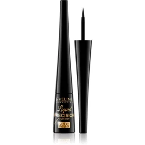 Eveline Cosmetics Liquid Precision 2000 Procent eyeliner waterproof colore Black 4 ml