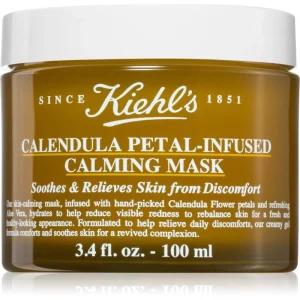 Kiehl's Calendula Petal-Infused Calming Mask maschera idratante viso per tutti i tipi di pelle 100 ml