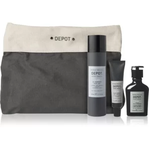 DEPOT COSMETICS SETS Wake-Up Skin Treatment Set kit da viaggio per uomo