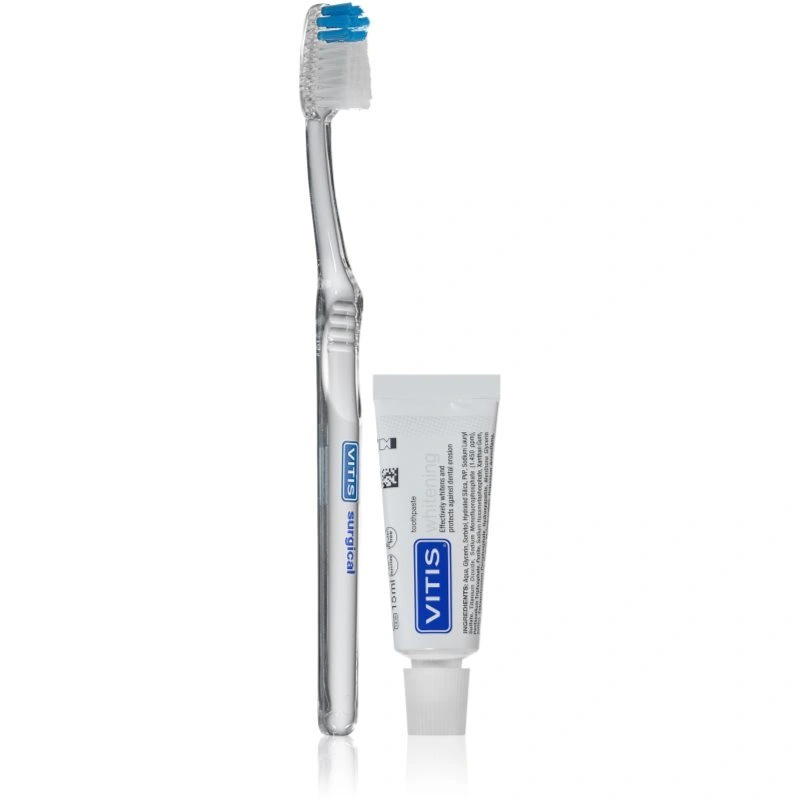 Vitis Medium spazzolino + mini dentifricio