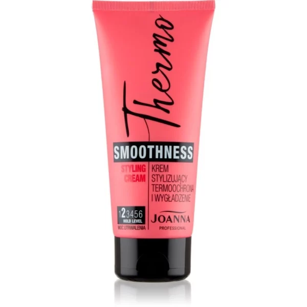 Joanna Thermo crema termoprotettiva lisciante per capelli ribelli 200 g