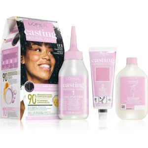 L’Oréal Paris Casting Creme Natural Gloss tinta semipermanente per capelli colore 123 BLACK GANACHE