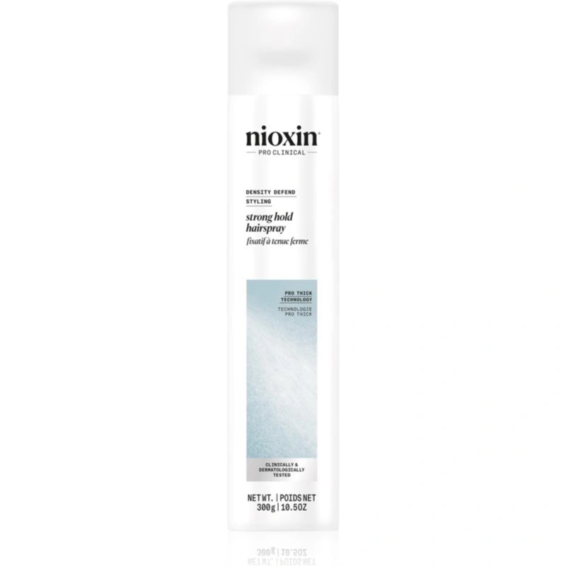 Nioxin Density Defend  Styling Strong Hold Hairspray lacca per capelli per un volume perfetto 300 ml