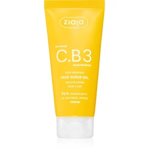 Ziaja Vitamin C.B3 Niacinamide gel detergente esfoliante per il viso 100 ml