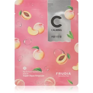 Frudia My Orchard Peach maschera viso illuminante in tessuto 20 ml