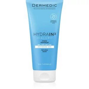 Dermedic Hydrain3 Hialuro gel detergente in crema per pelli disidratate e secche 200 ml