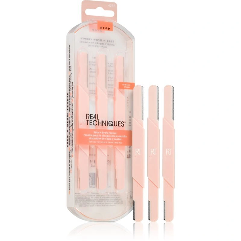 Real Techniques Original Collection Prep rasoio per il viso 3 pz
