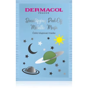 Dermacol Beautifying Peel-Off Metallic Mask maschera peel-off per una pulizia in profondità 15 ml