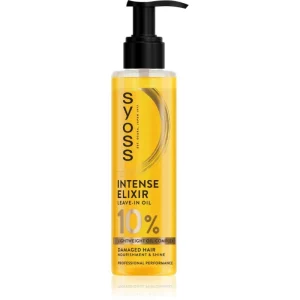 Syoss Intense Elixir Leave-in Oil trattamento all'olio per capelli rovinati 100 ml