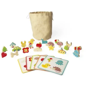 Janod Memory Touch Memoria in legno 3-6 y 21 pz