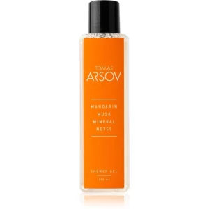 Tomas Arsov Mandarin Musk Mineral Notes Shower gel gel doccia profumato con profumazione Mandarin 200 ml