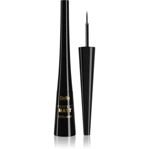 Delia Cosmetics Perfect Matt Shape Master eyeliner liquidi effetto opaco colore Black 4 ml