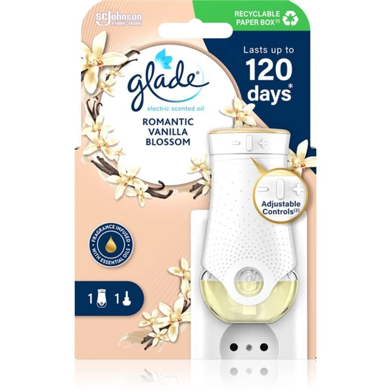 GLADE Romantic Vanilla Blossom diffusore elettrico 20 ml