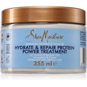 Shea Moisture Manuka Honey & Yogurt Masque maschera idratante per capelli con proteine 355 ml