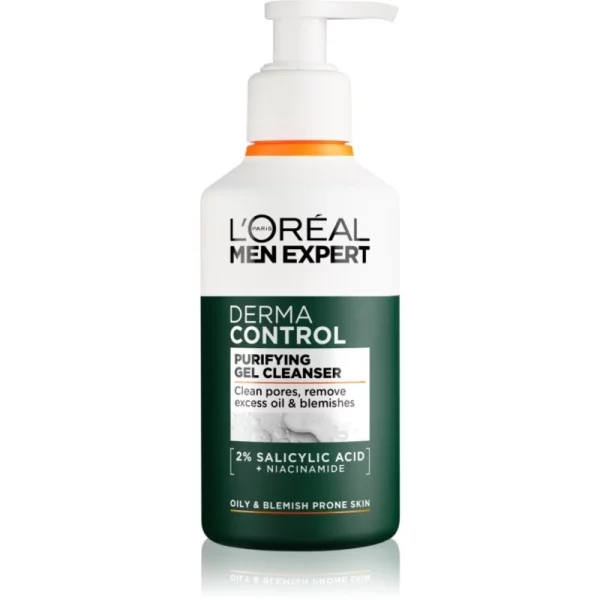 L’Oréal Paris Men Expert Derma Control gel detergente con niacinamide 260 ml