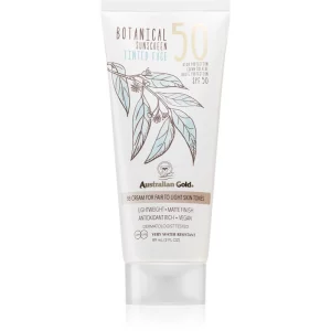 Australian Gold Botanical Tinted Face crema protettiva colorata SPF 50 Fair To Light 88 ml