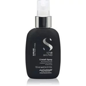Alfaparf Milano Semi di Lino Sublime Cristalli spray per capelli per la brillantezza 125 ml
