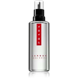 Prada Luna Rossa Carbon Eau de Toilette ricarica per uomo 150 ml
