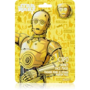 Mad Beauty Star Wars C3PO mascheraviso idratante in tessuto con miele 25 ml
