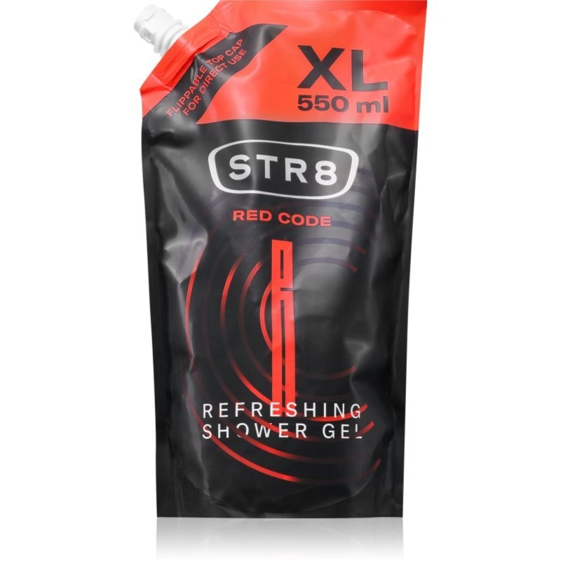 STR8 Red Code gel doccia per uomo 550 ml