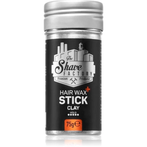 The Shave Factory Hair Stick Wax cera per capelli fissante forte in bastoncino 75 g
