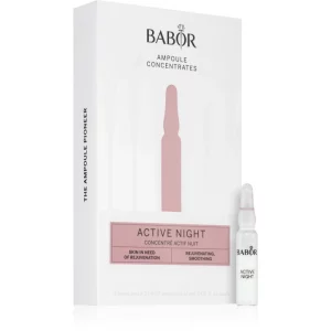 BABOR Ampoule Active Night fiala per la rigenerazione della pelle 7x2 ml