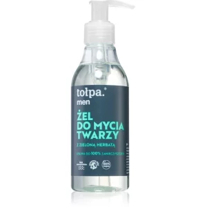 Tołpa Men gel detergente viso con the verde per uomo 195 ml
