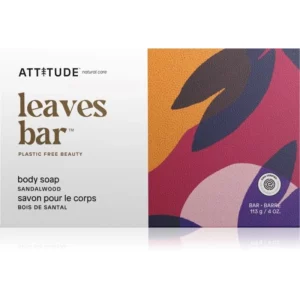 Attitude Leaves Bar Sandalwood sapone solido per il corpo 113 g