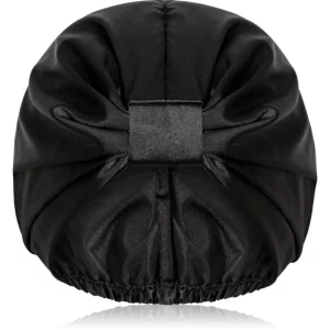 GLOV Anti-Frizz Satin Sleep Cap turbante di raso per capelli Black 1 pz