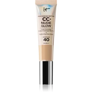 IT Cosmetics Your Skin But Better CC + Nude Glow fondotinta illuminante SPF 40 colore Medium 32 ml