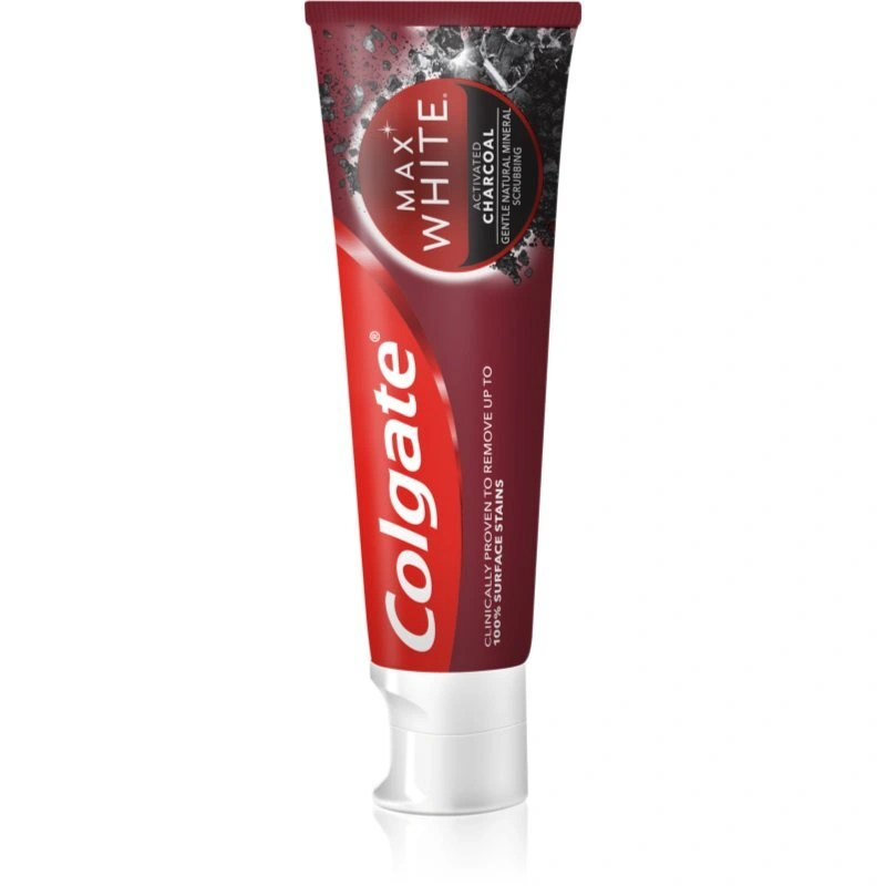 Colgate Max White Charcoal dentifricio sbiancante 75 ml