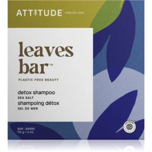 Attitude Leaves Bar Sea Salt Shampoo solido con effetto disintossicante 113 g