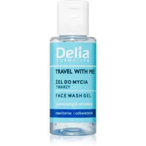Delia Cosmetics Travel with me gel detergente per il viso 50 ml