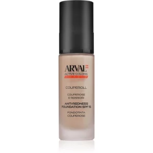Arval Couperoll Anti-redness foundation SPF15 fondotinta coprente SPF 15 02 Pink Beige 30 ml