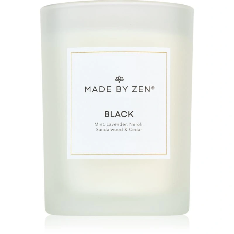 MADE BY ZEN Black candela profumata 250 g
