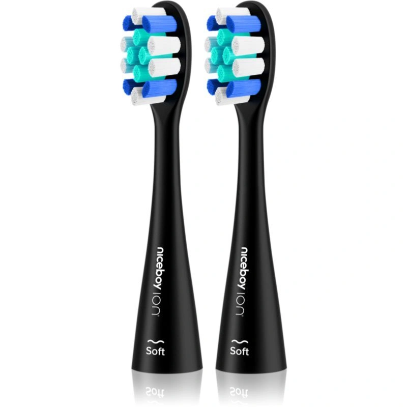 Niceboy ION Sonic Lite testina di ricambio soft Black 2 pz